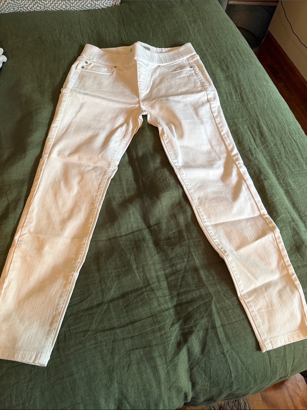 Liverpool Jeans Company White Ankle Legging Jeans